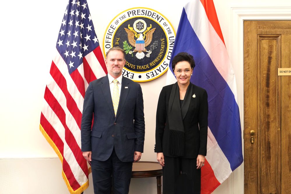 &lsquo;ศุภจี&rsquo; ถก USTR ได้ข้อสรุปสาระสำคัญ หวังปกป้องตลาดส่งออกอันดับ 1 ของไทย