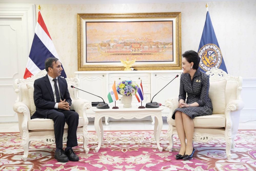 &lsquo;รองนายกศุภจี&rsquo; ถกเอกอัครราชทูตอินเดีย เดินหน้าขับเคลื่อนหุ้นส่วนเชิงยุทธศาสตร์ ลุยร่วมมือ CoCreation Co Investment เชื่อมโยงห่วงโซ่อุปทานโลก ยันไทยพร้อมเป็นเจ้าภาพจัดประชุม JTC ขับเคลื่อนการค้า แก้ปัญหาอุปสรรค
