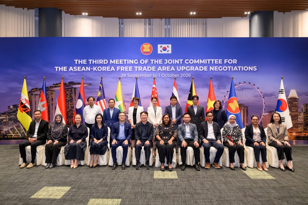ไทยขับเคลื่อนการเจรจายกระดับ FTA อาเซียน - เกาหลีใต้ เร่งหารือประเด็นสำคัญ มุ่งบรรลุข้อสรุปภายในปี 70